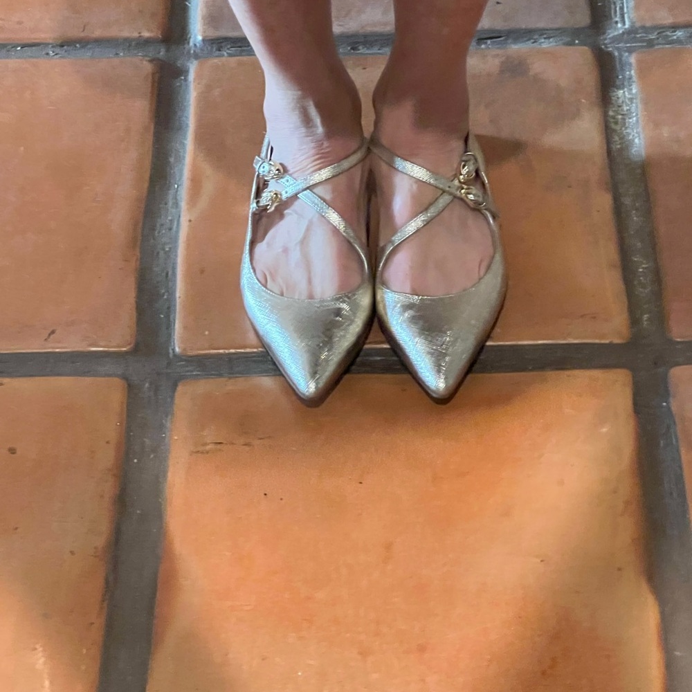 AEROSOLES Silver Heels